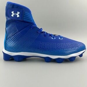 Under Armour Highlight Franchise Football Cleats Mens 12 Blue 3023718-402 NEW